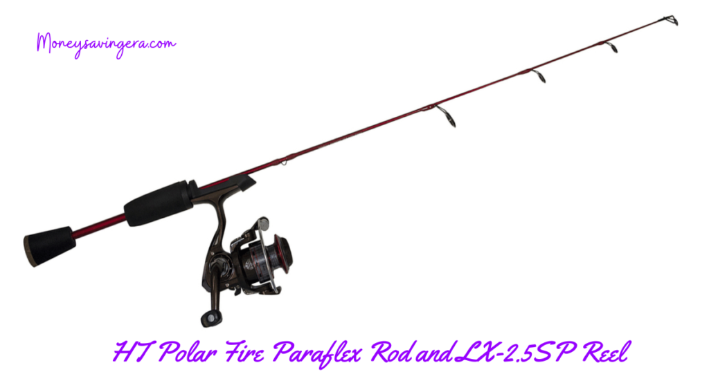 HT Polar Fire Paraflex Rod and LX-2.5SP Reel